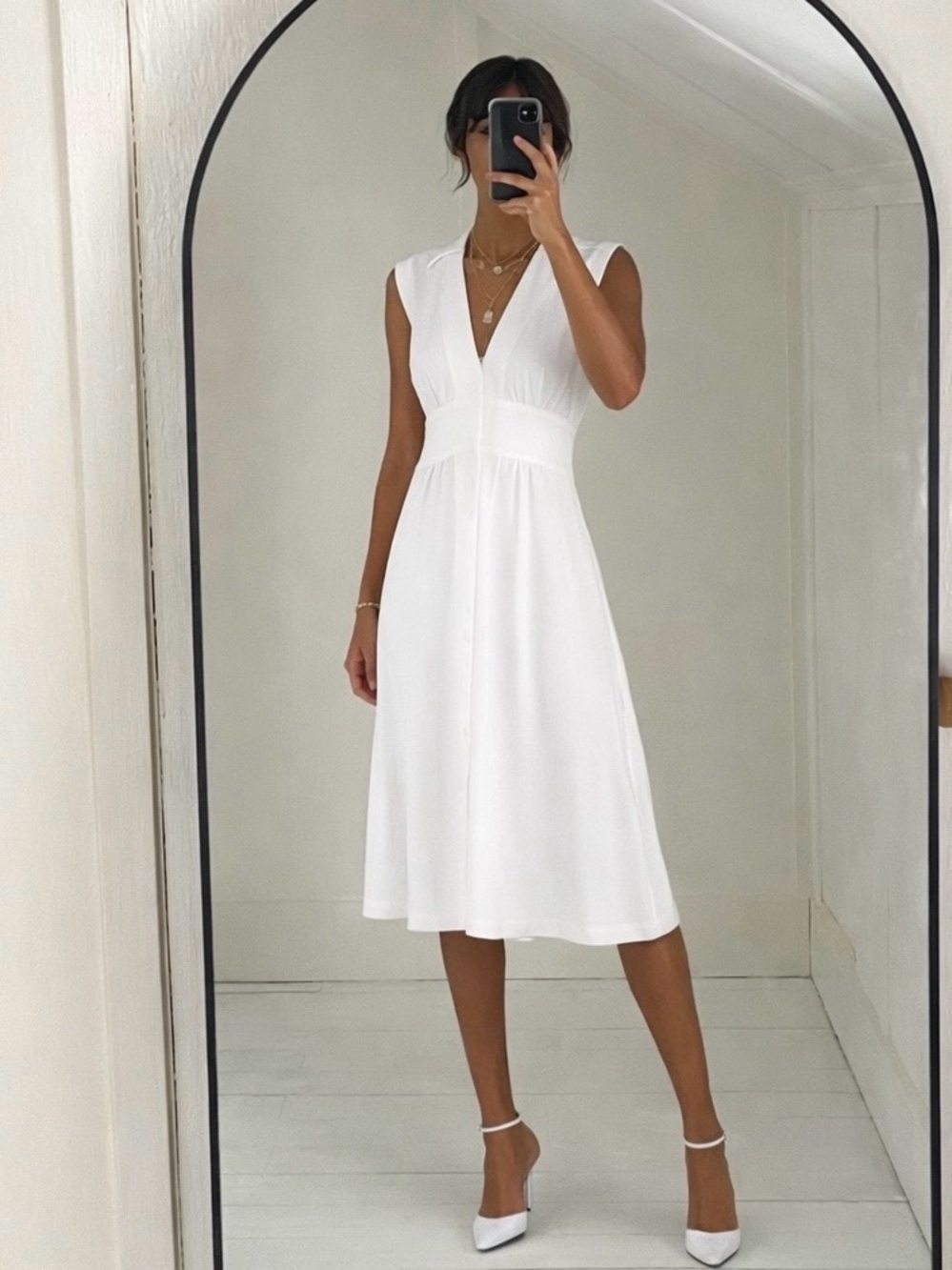 Ba&sh Faith Midi Dress, size medium.